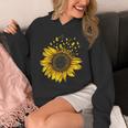 Sunflower Puzzle Pieces Autism Awareness For Mom Teacher For Women Unisex Hoodie, Couple Gifts, funny design