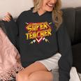 Super Teacher Superhero Back To School Teacher's Unisex Hoodie, Super Teacher Gifts, funny design
