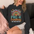 I Teach The Cutest Pre-K Pumpkin Teacher Student Halloween Unisex Hoodie, funny design