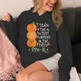 I Teach The Cutest Pumpkins In Patch Pre-K Halloween Teacher Unisex Hoodie, funny design