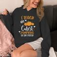 I Teach The Cutest Pumpkins In The Patch Teacher School For Men Women Kids Unisex Hoodie, funny design