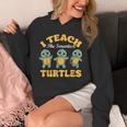 I Teach The Smartest Turtles Thanksgiving Proud Teacher Job Unisex Hoodie, funny design I Teach The Smartest Turtles Thanksgiving Proud Teacher Job Unisex Hoodie, funny design