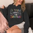 I Teach What's Your Superpower Teacher Teaching For Men Women Unisex Hoodie, funny design I Teach What's Your Superpower Teacher Teaching For Men Women Unisex Hoodie, funny design
