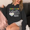 Teacher Aide Appreciation Cute Heart Tee For Women Unisex Hoodie, funny design
