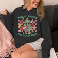 Teacher Christmas Rockin' Around The Classroom Men Women Kids Unisex Hoodie, funny design Teacher Christmas Rockin' Around The Classroom Men Women Kids Unisex Hoodie, funny design