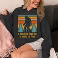 A Teacher Like Me Is Hard To Find Bigfoot Teacher Unisex Hoodie, funny design A Teacher Like Me Is Hard To Find Bigfoot Teacher Unisex Hoodie, funny design
