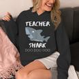 Teacher Shark Shirt Christmas Idea For Him Her Unisex Hoodie, funny design