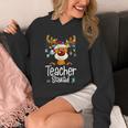 Teacher Squad Red Plaid Rudolph Reindeer Christmas Unisex Hoodie, funny design Teacher Squad Red Plaid Rudolph Reindeer Christmas Unisex Hoodie, funny design