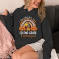 Teacher Thanksgiving Thankful For My Second Grade Turkeys Unisex Hoodie, funny design