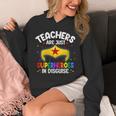 Teachers Are Just Superheroes In Disguise School Women Men Unisex Hoodie, funny design