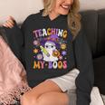 Teaching My Boos Teacher Ghost Teach Halloween Teacher Unisex Hoodie, funny design