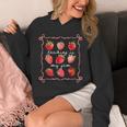 Teaching Is My Jam Strawberry Kinder Team Teacher Unisex Hoodie, funny design Teaching Is My Jam Strawberry Kinder Team Teacher Unisex Hoodie, funny design