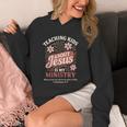 Teaching Kids About Jesus Is My Ministry Christian Teacher Unisex Hoodie, funny design