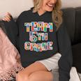 Team 5th Grade Building Blocks Bricks Theme Teacher Team For Men Women Kids Unisex Hoodie, funny design Team 5th Grade Building Blocks Bricks Theme Teacher Team For Men Women Kids Unisex Hoodie, funny design