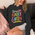 Team Kindergarten Teacher Student Back To School Unisex Hoodie, funny design
