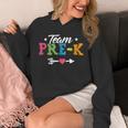 Team Pre-K Shirt PreSchool Teacher Student Back To School Unisex Hoodie, funny design
