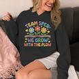 Team SPED We Grow With The Flow Special Ed Teacher Unisex Hoodie, funny design Team SPED We Grow With The Flow Special Ed Teacher Unisex Hoodie, funny design