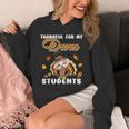 Thankful For My Dance Students Thanksgiving Turkey Teacher For Men Women Girls Kids Unisex Hoodie, funny design