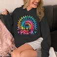 Tie Dye Prek Teacher Rainbow Preschool Back To School Girl Unisex Hoodie, funny design Tie Dye Prek Teacher Rainbow Preschool Back To School Girl Unisex Hoodie, funny design