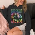 Tie Dye Teaching Social Studies Is My Jam Sunglasses Teacher Unisex Hoodie, funny design Tie Dye Teaching Social Studies Is My Jam Sunglasses Teacher Unisex Hoodie, funny design