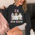 TK Boo Crew Retro Groovy Halloween Floral Ghost TK Teacher Unisex Hoodie, Groovy Teacher Gifts, funny design TK Boo Crew Retro Groovy Halloween Floral Ghost TK Teacher Unisex Hoodie, Groovy Teacher Gifts, funny design