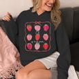 TK Is My Jam Transitional Kindergarten TK Teacher Strawberry Unisex Hoodie, funny design