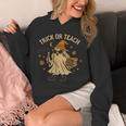 Trick Or Teach Halloween Teacher Unisex Hoodie, funny design