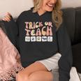 Trick Or Teach With Symbols Special Education Teacher Spooky Unisex Hoodie, funny design Trick Or Teach With Symbols Special Education Teacher Spooky Unisex Hoodie, funny design