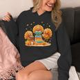 Turkey Read Books Reading Fall Thanksgiving Teacher Unisex Hoodie, funny design Turkey Read Books Reading Fall Thanksgiving Teacher Unisex Hoodie, funny design
