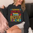 Twinning With My Bestie Teacher Boy Spirit Week Twin Day Unisex Hoodie, funny design