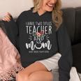 I Have Two Titles Teacher And Mom And I Rock Them Both Unisex Hoodie, Couple Gifts, funny design I Have Two Titles Teacher And Mom And I Rock Them Both Unisex Hoodie, Couple Gifts, funny design