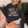Wild About Learning Back To School First Day Teacher Student Unisex Hoodie, funny design Wild About Learning Back To School First Day Teacher Student Unisex Hoodie, funny design