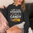 Will Trade Students For Candy Teacher Cute Halloween Unisex Hoodie, funny design Will Trade Students For Candy Teacher Cute Halloween Unisex Hoodie, funny design