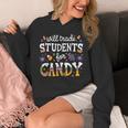 Will Trade Students For Candy Teacher Halloween Costume Tee Unisex Hoodie, funny design