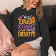 Will Trade Students For Donuts Halloween Teacher Unisex Hoodie, funny design Will Trade Students For Donuts Halloween Teacher Unisex Hoodie, funny design