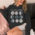 Women Science Teacher Moon Phases Scientist Back To School Unisex Hoodie, Science Teacher Gifts, funny design