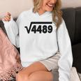 67 Meme Square Root 4489 Six Seven Slang Math Teacher Unisex Hoodie, funny design