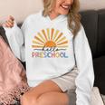 Back To School Hello Preschool For Kids Teacher Women Unisex Hoodie, funny design Back To School Hello Preschool For Kids Teacher Women Unisex Hoodie, funny design