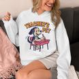 Cute Elementary School Student Dog Teacher's Pet Unisex Hoodie, funny design Cute Elementary School Student Dog Teacher's Pet Unisex Hoodie, funny design