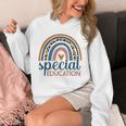 Cute Special Education Leopard Print SPED Teacher Idea Unisex Hoodie, funny design Cute Special Education Leopard Print SPED Teacher Idea Unisex Hoodie, funny design