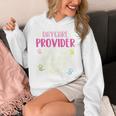 Full Heart Daycare Provider Nanny Au Pair Pre-K Teacher Unisex Hoodie, funny design