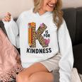 K Is For Kindness Unity Day Teacher Kids Unisex Hoodie, funny design K Is For Kindness Unity Day Teacher Kids Unisex Hoodie, funny design