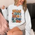 Retro PE Teacher What Are We Doing Today School Coach Women Unisex Hoodie, Pe Teacher Gifts, funny design