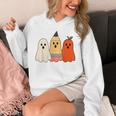Retro Pencil Ghost Boo Spooky Teacher Halloween Costume Unisex Hoodie, funny design