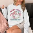 Retro Pink Christmas Santa's Favorite Art Teacher Artist Unisex Hoodie, funny design Retro Pink Christmas Santa's Favorite Art Teacher Artist Unisex Hoodie, funny design