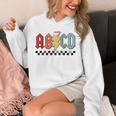 Rock Abcd Back To School Abcd Preschool Teacher Appreciation Unisex Hoodie, funny design Rock Abcd Back To School Abcd Preschool Teacher Appreciation Unisex Hoodie, funny design