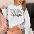 Teaching Is My Jam For Women Teacher Cute Teachers Outfit Unisex Hoodie, funny design Teaching Is My Jam For Women Teacher Cute Teachers Outfit Unisex Hoodie, funny design
