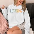 Vintage Play Is Learning Back To School Toddler Teacher Unisex Hoodie, funny design Vintage Play Is Learning Back To School Toddler Teacher Unisex Hoodie, funny design
