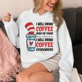 I Will Drink Coffee Here Or There Funny Teacher Teaching Men Women Girls Kids Unisex Hoodie, funny design I Will Drink Coffee Here Or There Funny Teacher Teaching Men Women Girls Kids Unisex Hoodie, funny design