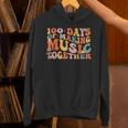 100 Days Of School Music Teacher Unisex Hoodie, gift for family, gift for coworker